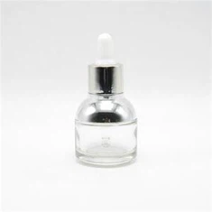 Botella de gotera de vidre de 1 oz