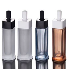 Ampolla de gotera de vidre quadrat de 30 ml