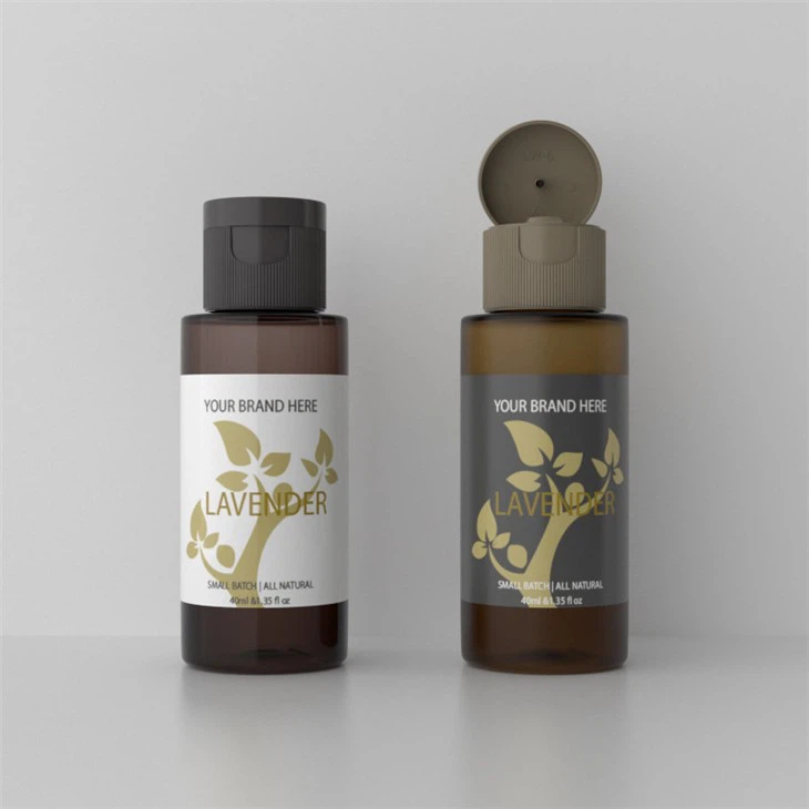 Ampolla de loció de plàstic de 40 ml